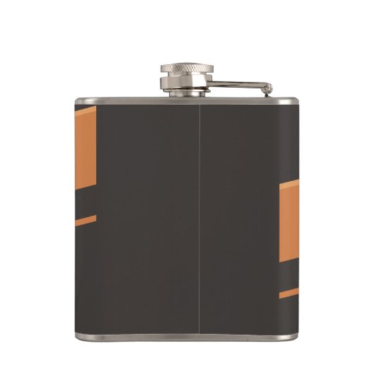 ウイスキーパーソナライズされたリキュールボトルウェスタンバー フラスク (裏面)