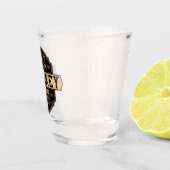 ウイスキーパーソナライズされた・オン・ザ・ロック酒ラベルバー ショットグラス (右)