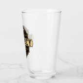 ウイスキーパーソナライズされた・オン・ザ・ロック酒ラベルバー タンブラーグラス (左)