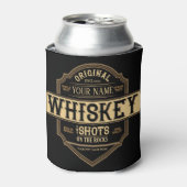 ウイスキーパーソナライズされた・オン・ザ・ロック酒ラベルバー 缶クーラー (缶正面)