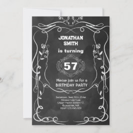 ウイスキーパーティー 誕生日パーティー  招待状