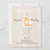 ウイスキーパーティ 招待状 (正面)