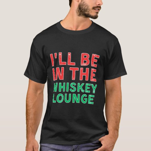 ウイスキーラウンジウイスキーのX-Ma試飲に行く Tシャツ (正面)