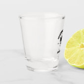 ウイスキーレーングラフィティログショットグラス ショットグラス (左)