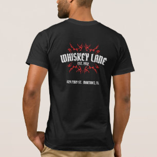 ウイスキーレーンスケートのロゴTシャツ Tシャツ