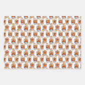 ウイスキー包装紙 – カクテルギフトラップ ラッピングペーパーシート (正面2)