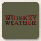 ウイスキー天気 コースター (正面)