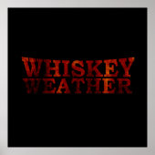ウイスキー天気 ポスター (正面)
