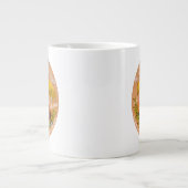 ウイスキー広告のレーベル、1860年頃。 ジャンボコーヒーマグカップ (正面)