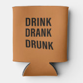 ウイスキー引用文おもしろいアルコールことわざ 缶クーラー (正面)