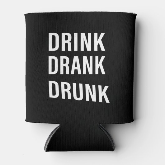 ウイスキー引用文おもしろいアルコールことわざ 缶クーラー (正面)