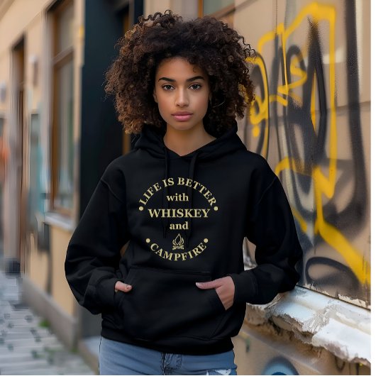 ウイスキー引用文おもしろいキャンパーことわざ パーカ