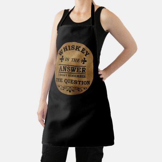 ウイスキー引用文おもしろい飲みことわざ エプロン (インサイチュ)