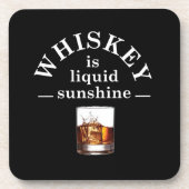 ウイスキー引用文おもしろい飲みことわざ コースター (正面)