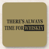 ウイスキー引用文おもしろい飲みことわざ コースター (正面)