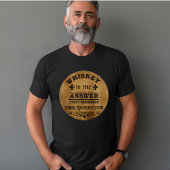 ウイスキー引用文おもしろい飲みことわざ Tシャツ