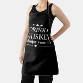 ウイスキー引用文おもしろい飲み酒ことわざ エプロン (インサイチュ)