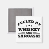 ウイスキー引用文おもしろい飲み酒ことわざ マグネット (正面/裏面)