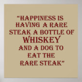 ウイスキー引用文 ポスター (正面)