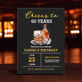ウイスキー応援60歳の誕生日パーティー 招待状