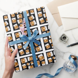 ウイスキー柄 ラッピングペーパー