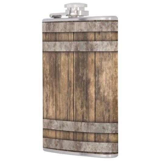 ウイスキー樽 フラスク (左)