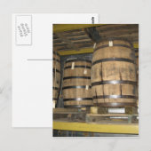 ウイスキー樽 ポストカード (正面/裏面)