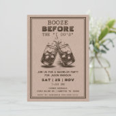 ウイスキー独身パーティー 招待状 (スタンド正面)