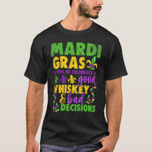 ウイスキー祝と悪い決断を下す時間 Tシャツ