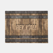 ウイスキー素朴ケグカスタム ドアマット (正面)