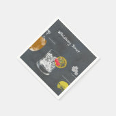 ウイスキー酸 スタンダードカクテルナプキン (角)