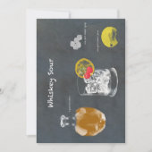 ウイスキー酸 招待状 (正面)