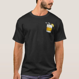 ウイスキー アイス レモン ドリンク 私へ、楽しい カップル おそろい Tシャツ