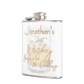 ウイスキー ウェディング バチェラーパーティー フラスク (左)