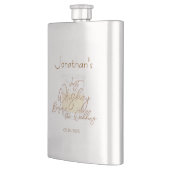 ウイスキー ウェディング バチェラーパーティ フラスク (左)