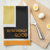 ウイスキー・サワーカクテル キッチンタオル (四つ折り)