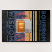 ウイスキー・バーボンが知恵を出す来こと ジグソーパズル (横)