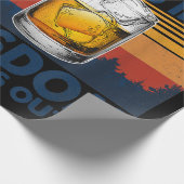 ウイスキー・バーボンが知恵を出す来こと ラッピングペーパー (角)