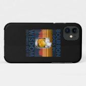 ウイスキー・バーボンが知恵を出す来こと Case-Mate iPhoneケース (裏面(横))