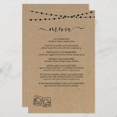 ウイスキー/ラムテイスティングメニュー (正面/裏面)