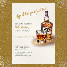 ウイスキー Aged to Perfection 男性の60歳の誕生日