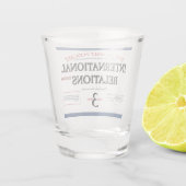 ウイスキー&IR理論ショットグラス「ブルーラベル」 ショットグラス (裏面)