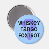 ウイスキー_tango_foxtrot マグネット (正面/裏面)