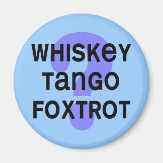 ウイスキー_tango_foxtrot マグネット