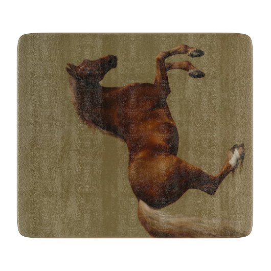 ウイスジャケットthe Horse (by George Stubbs) カッティングボード (正面)