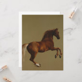 ウイスジャケットthe Horse (by George Stubbs) カード (正面/裏面インサイチュ)