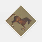 ウイスジャケットthe Horse (by George Stubbs) スタンダードランチョンナプキン (角)