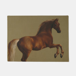 ウイスジャケットthe Horse (by George Stubbs) ドアマット