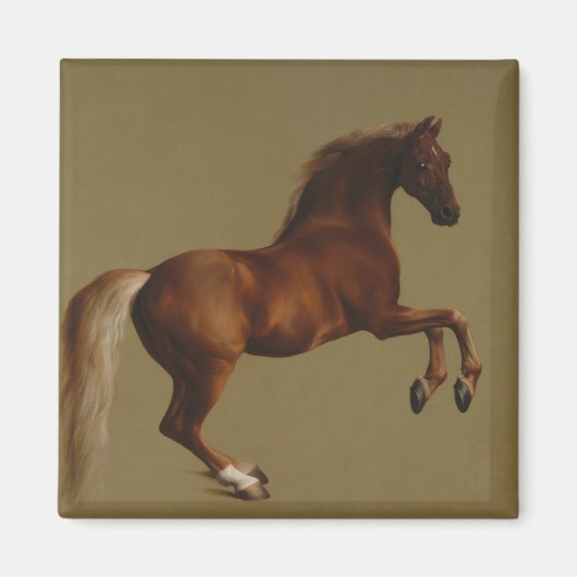 ウイスジャケットthe Horse (by George Stubbs) マグネット (正面)