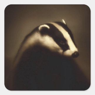 ウイスパーズ・オブ・ウッドランド・バジャー スクエアシール